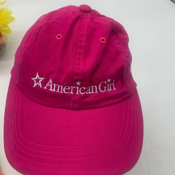 American Girl Other - American Girl Red Baseball Hat One Size Fits All HT3972B